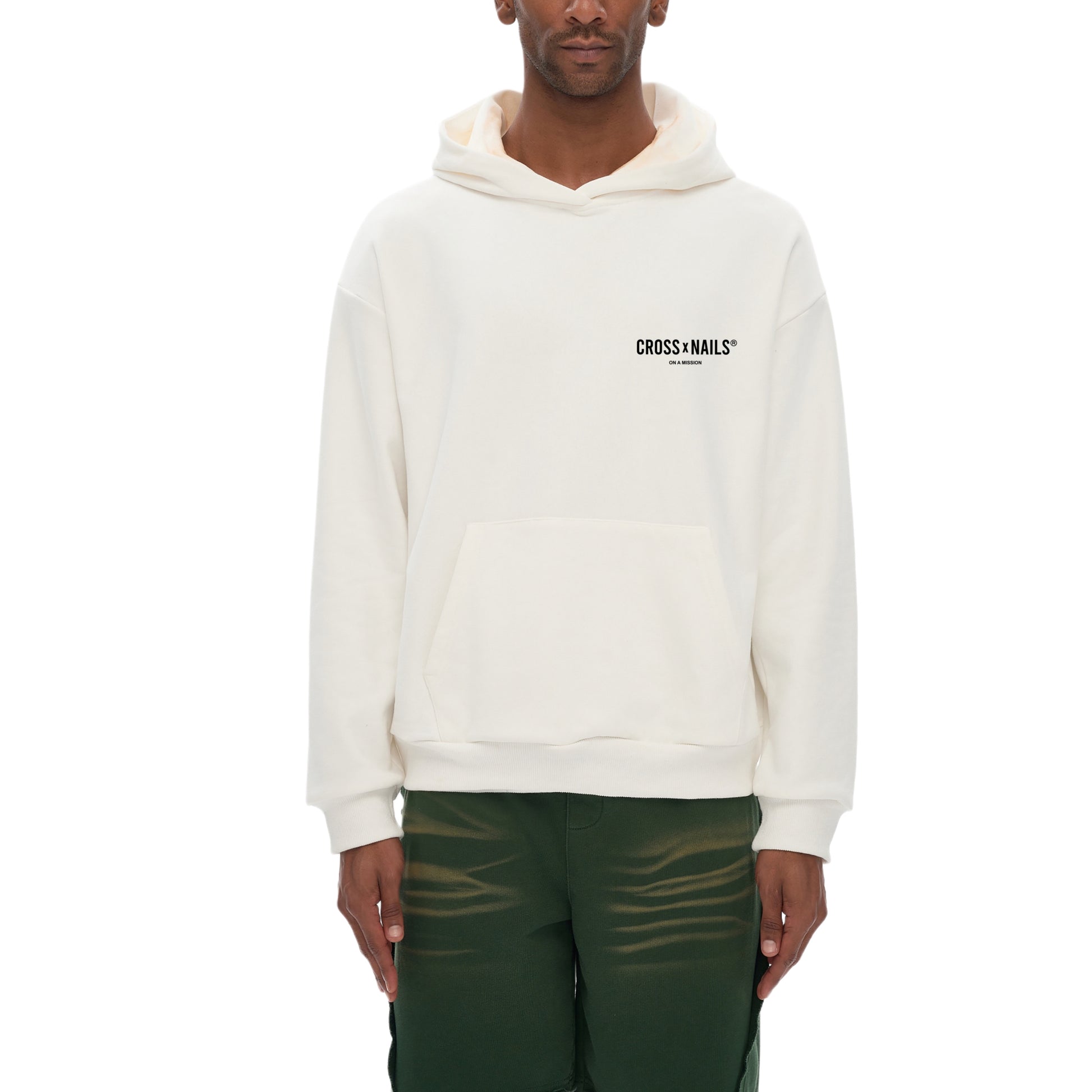 Crossxnas Oversize Heavyweight Fleece Hoodie - Crossxnails Weargood