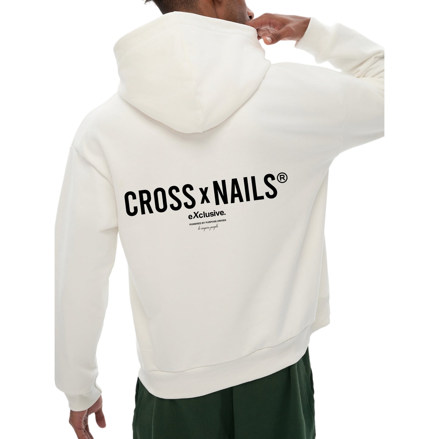 Crossxnas Oversize Heavyweight Fleece Hoodie - Crossxnails Weargood