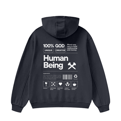 Weargood High Neck Fleece Hoodie