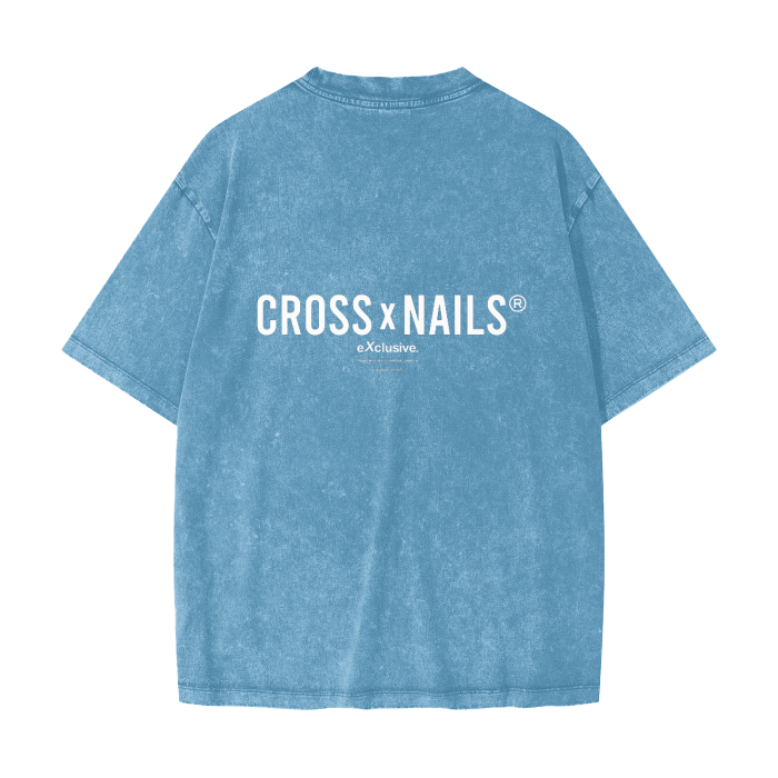 Crossxnails Weargood Vintage Washed Heavyweight T-Shirt