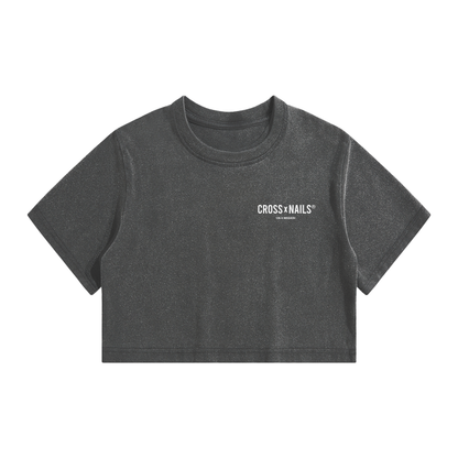 Crossxnails Crop Top T-Shirt - Crossxnails Weargood