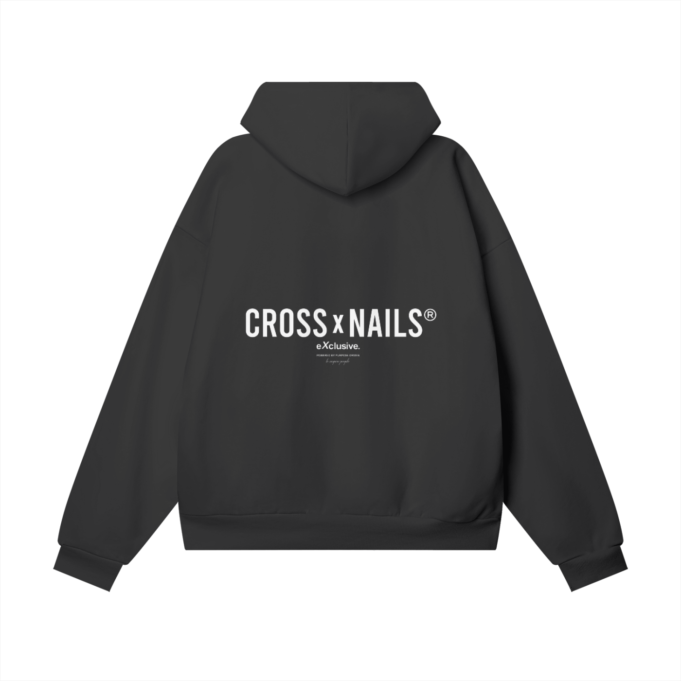 Oversize Heavyweight Hidden Pocket Fleece Hoodie - 460 GSM - Crossxnails Weargood